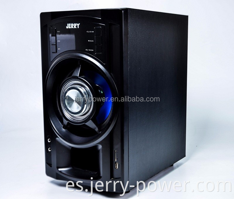 Venta al por mayor Precio 5.1 Sistema de cine en casa Subwoofer BT Speaker para Bangla Audio Song MP3 Descarga gratuita